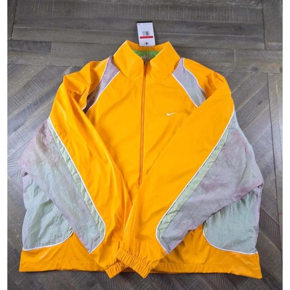 Nike Mens Project F.R.O.G. Track Jacket Orange HJ3290-717 Size Large NWT